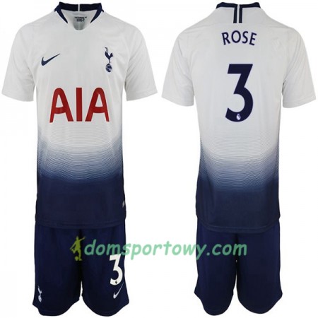 Koszulka Tottenham Hotspur Rose 3 Dziecięcy Domowe Koszulki Piłkarskie 2018-2019 Krótki Rękaw